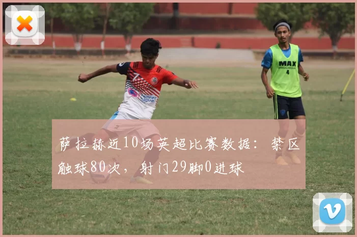 萨拉赫近10场英超比赛数据：禁区触球80次，射门29脚0进球